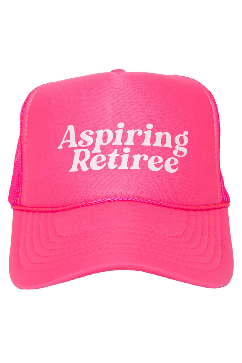 Aspiring Retiree Foam Mesh Hat Wholesale