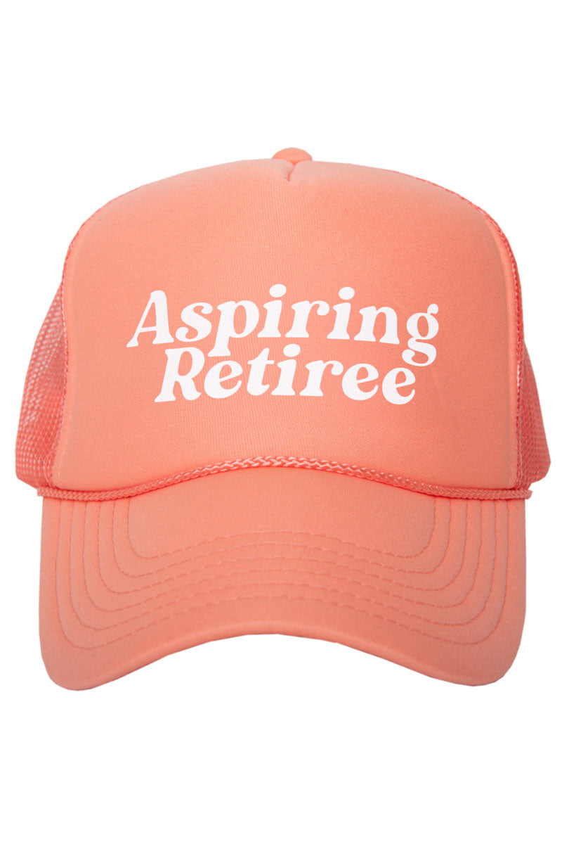 Aspiring Retiree Foam Mesh Hat Wholesale