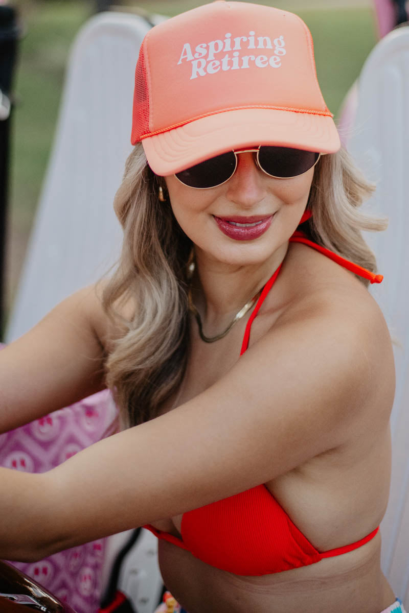 Aspiring Retiree Foam Mesh Hat Wholesale