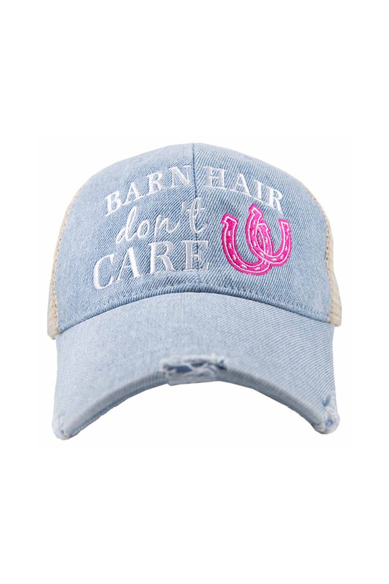 Barn Hair Don't Care Denim Wholesale Trucker Hat