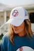 Baseball Happy Face Foam Wholesale Snapback Hat