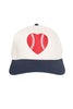 Red Baseball Heart Wholesale Classic Trucker Hats