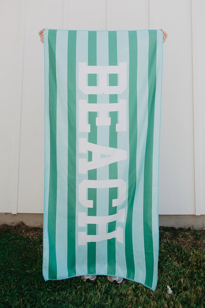 BEACH Stripes Wholesale Reversible Quick Dry Towel