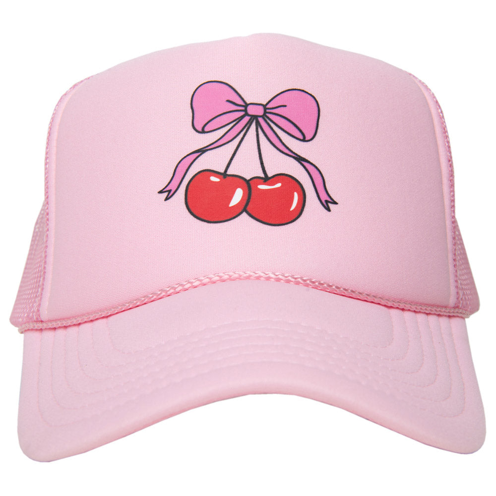 Cherry Bow Wholesale Foam Trucker Cap