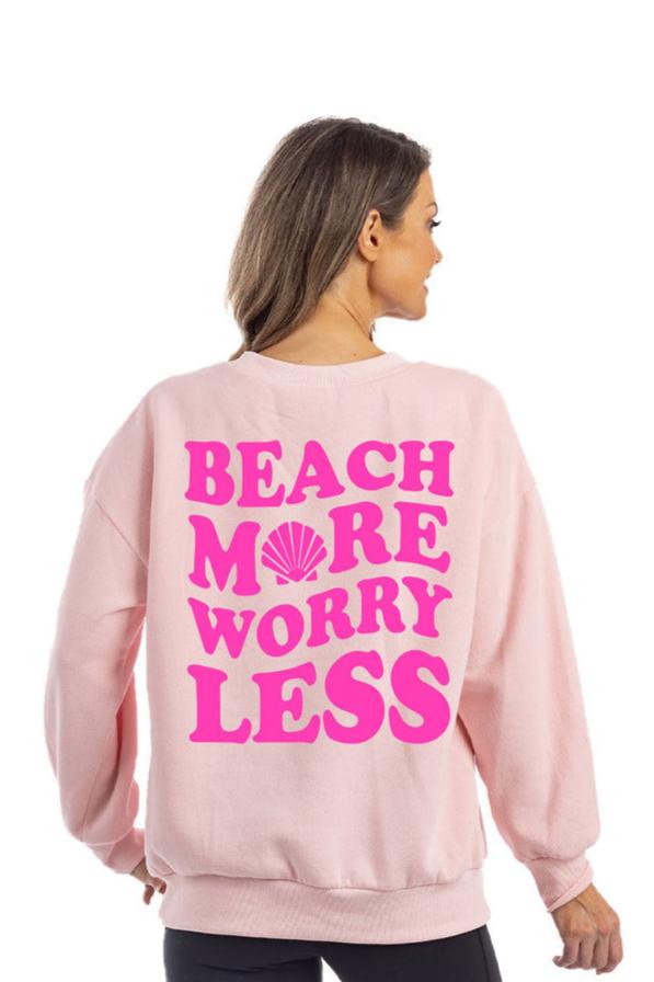 Beach More Worry Less Wholesale Sweatshirt