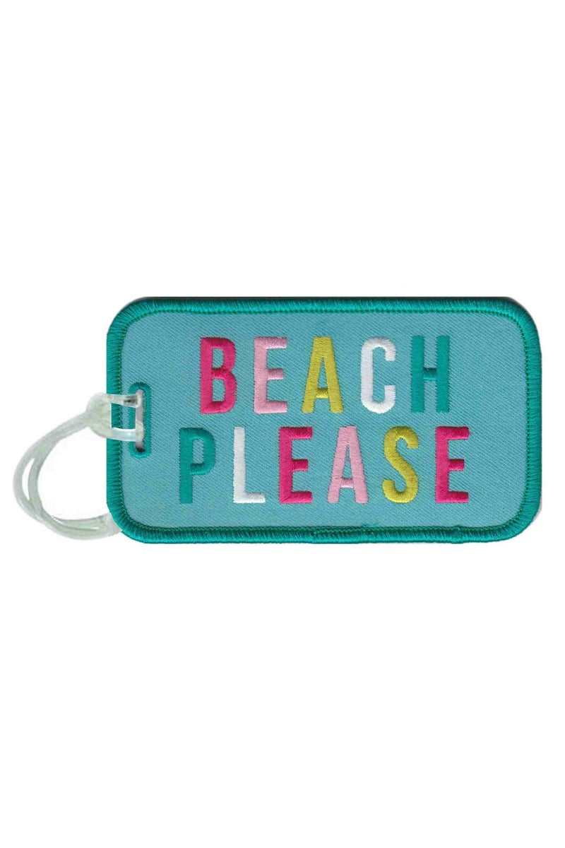 Beach Please Wholesale Luggage Tags