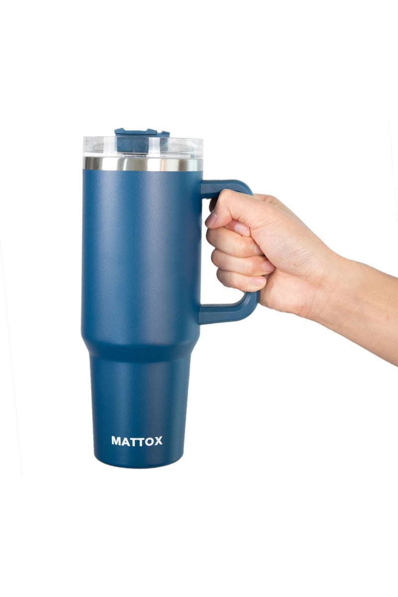 Men's Navy Wholesale Insulated Tumbler