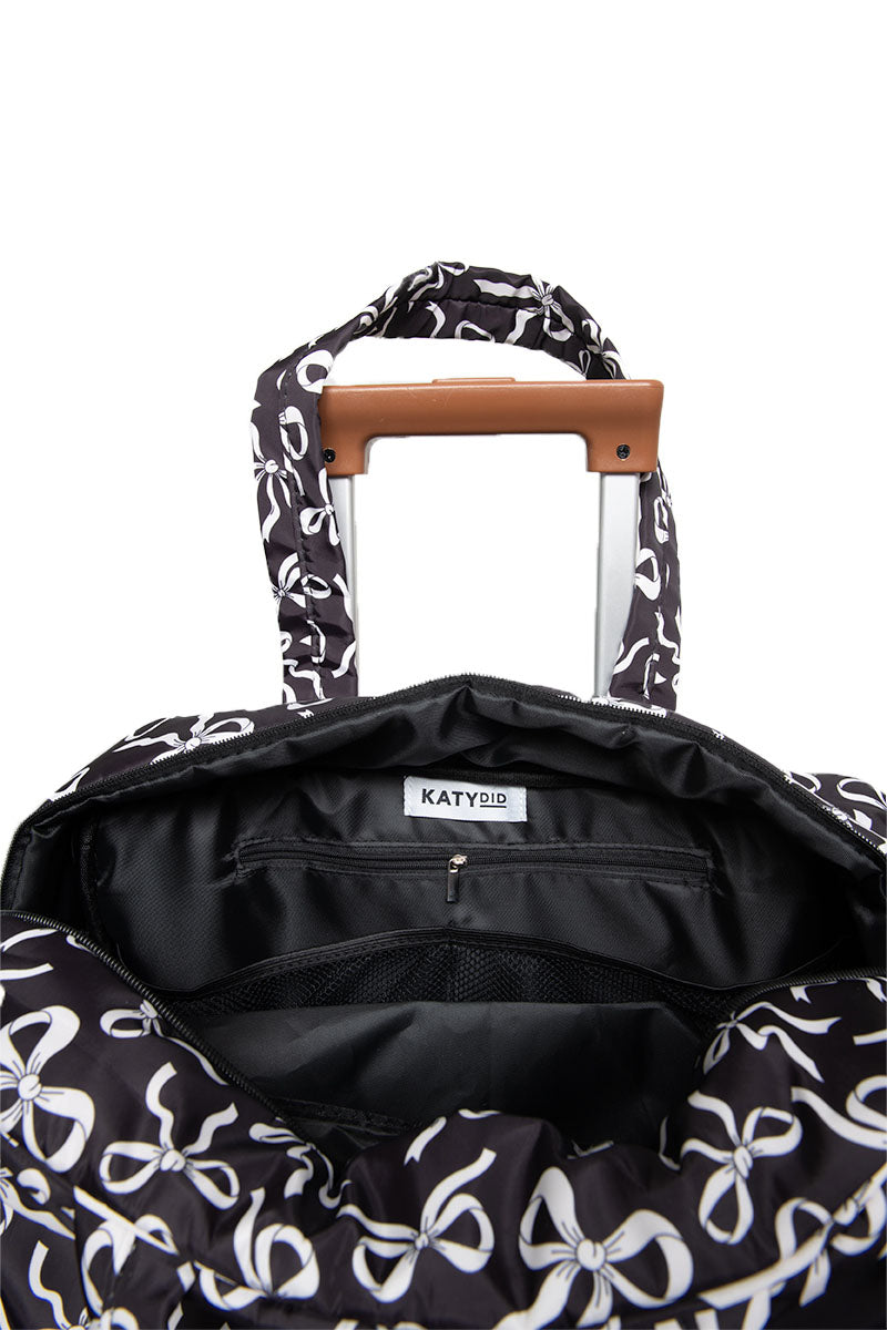 Black & White Bows Wholesale Weekender Bag