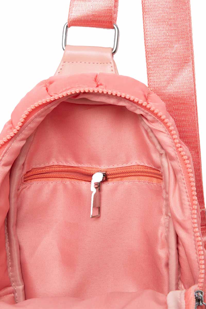 Coral Quilted Wholesale Sling Bag