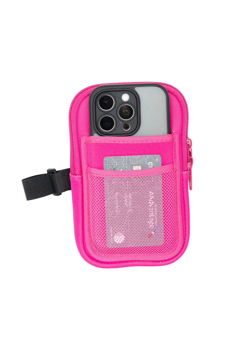Hot Pink Zipper Pouch for Tumbler