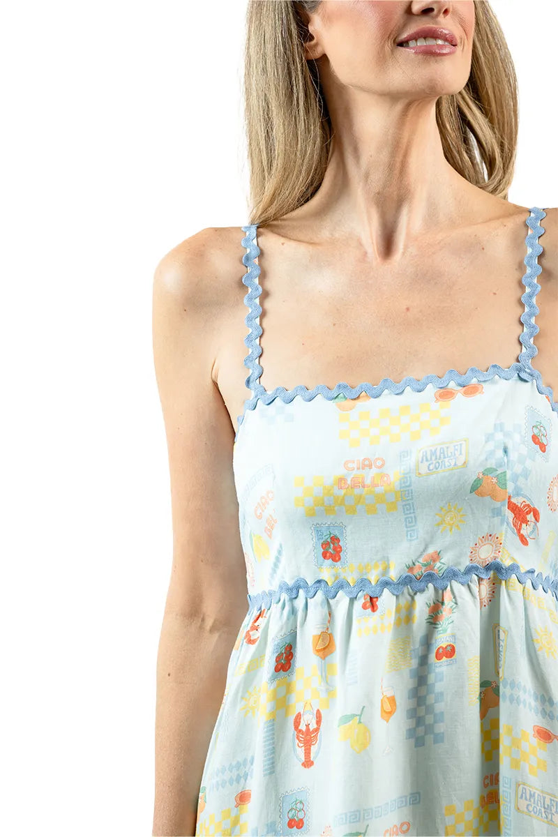 Light Blue Italian Summer Wholesale Maxi Dress | Low MOQ | Katydid Light Blue Italian Summer Wholesale Maxi Dress | Low MOQ | Katydid