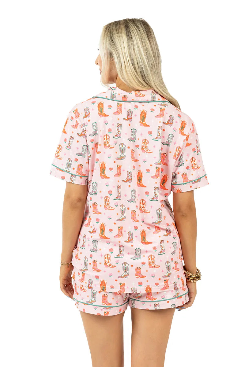 Boots & Roses Wholesale Women's Pajama Short Sets