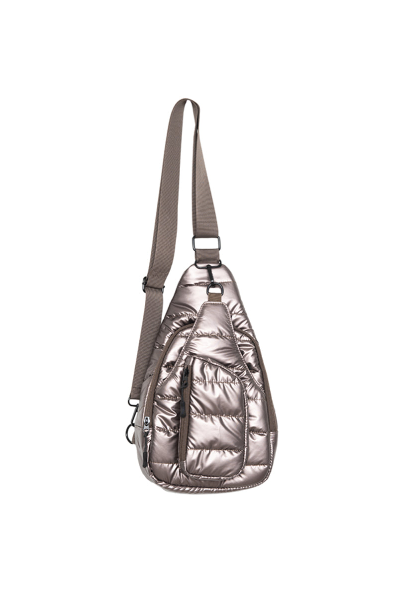 Bronze Metallic Wholesale Sling Bag Women