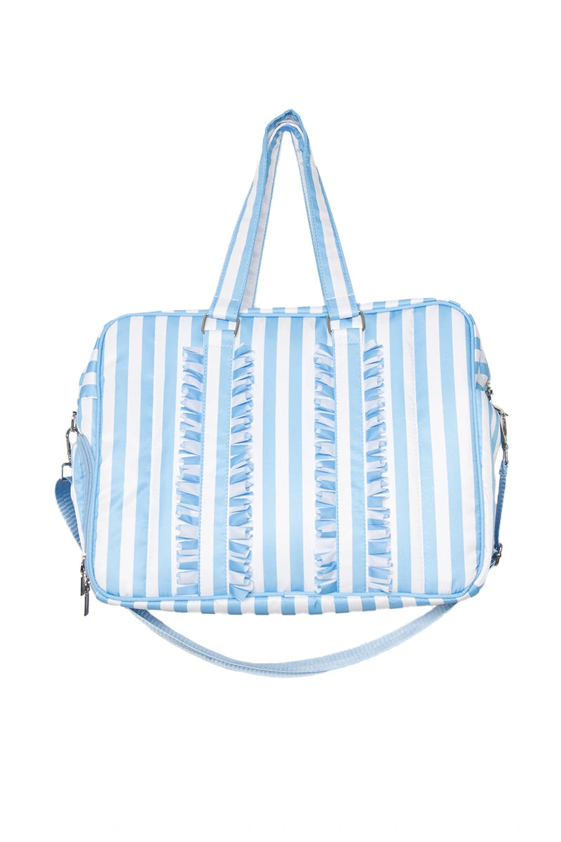 Blue Stripe Wholesale Women's Duffle Bag