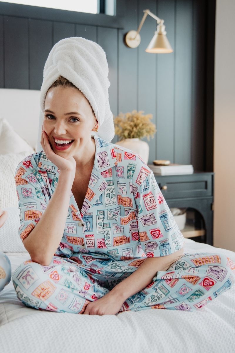 Traveling Matchbook Wholesale Cute PJ Set