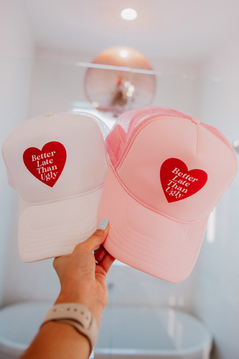 Better Late Than Ugly Wholesale Trucker Hats