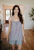 Black Cabana Wholesale Pinstripe Cami Set