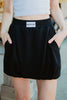 Black Wholesale Mini Bubble Skirt