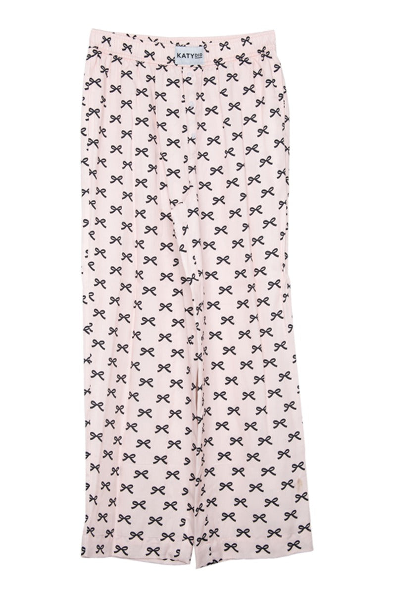 Mini Black Bow Women's Boxer Pants