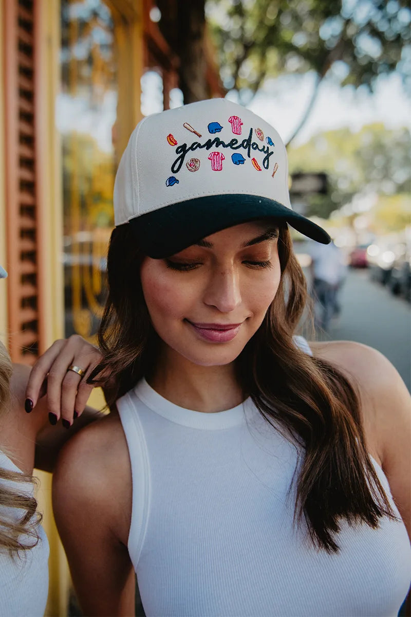 Gameday Baseball Doodles Wholesale Trucker Cap