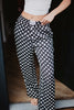 Black & White Polka Dots Boxer Pants