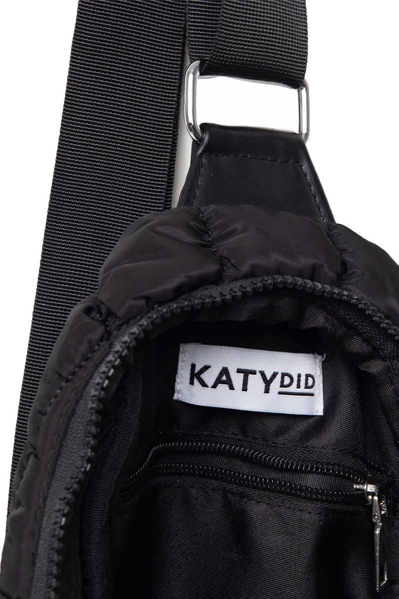 Black Wholesale Quilted Sling Bag