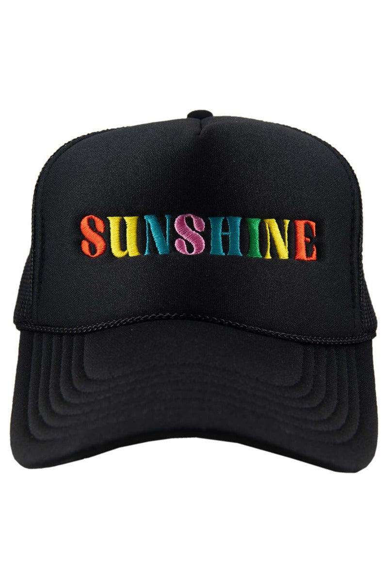 Sunshine (Multicolored) Foam Wholesale Trucker Hat
