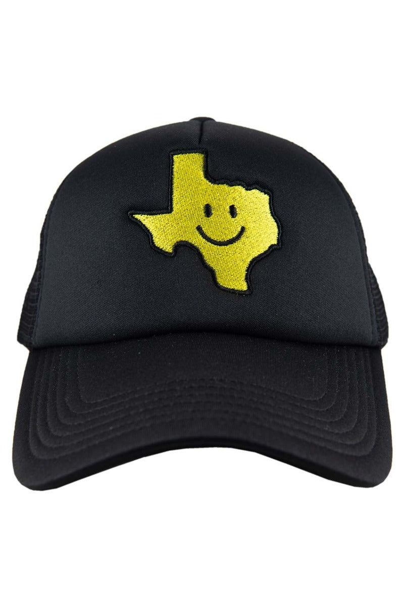 Texas Shape Happy Face Wholesale Foam Hat