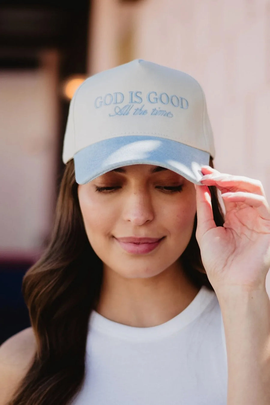 God Is Good All The Time Cap Wholesale Trucker Vintage