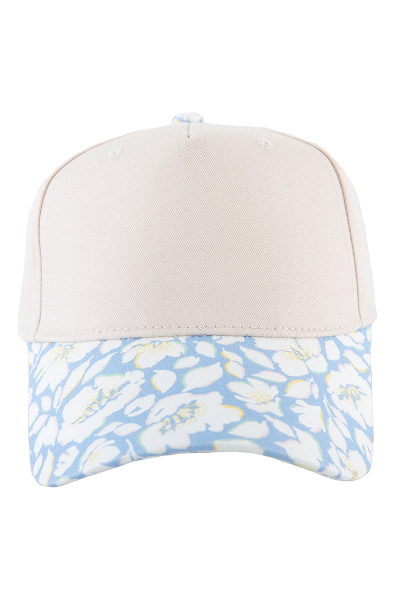 Blue Garden Blank Wholesale Two-Tone Hat