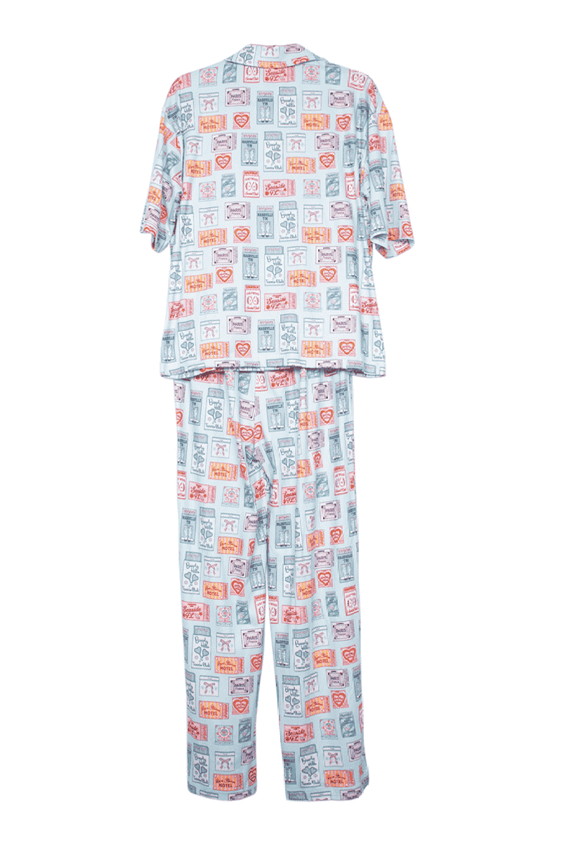 Traveling Matchbook Wholesale Cute PJ Set