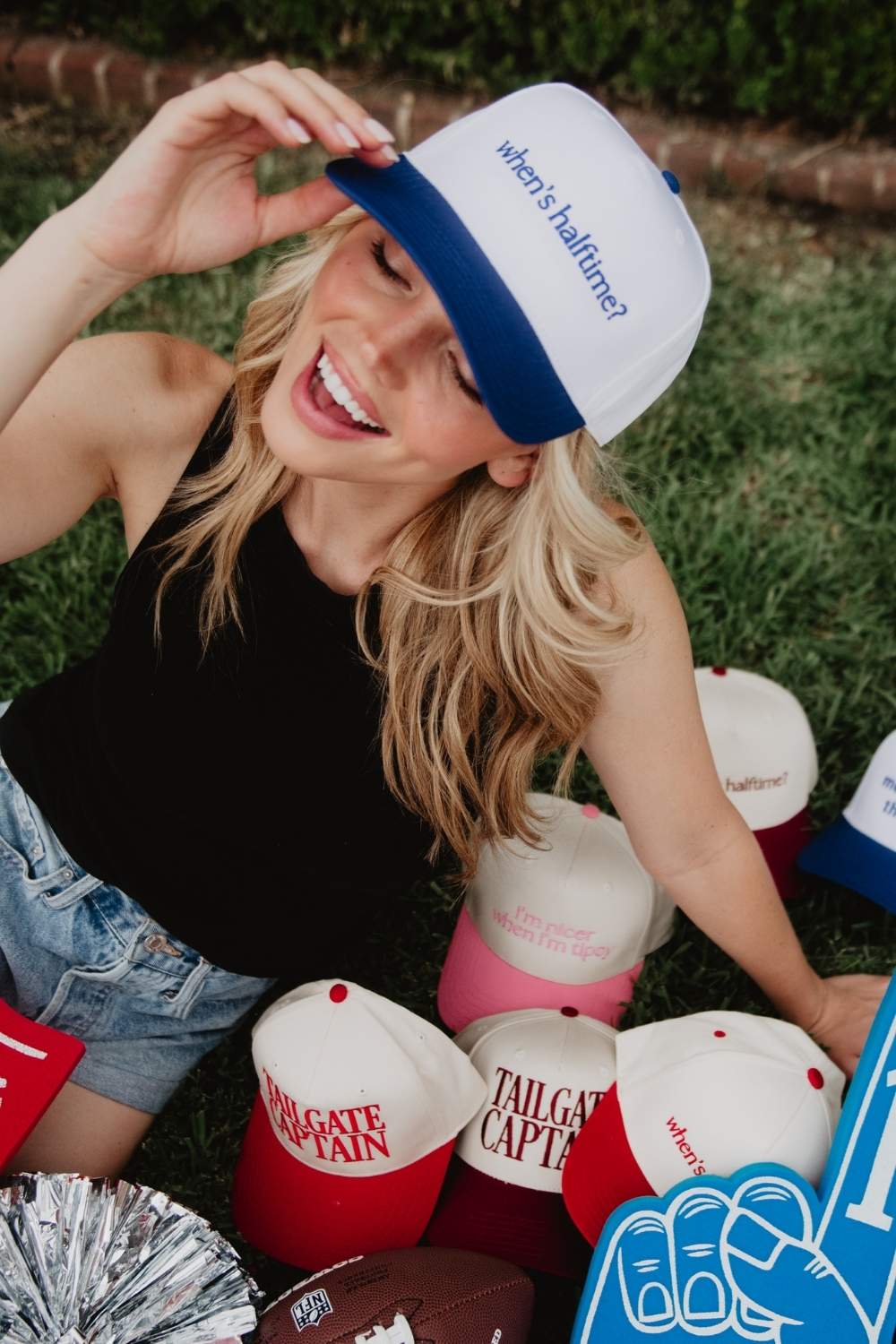 When's Halftime? Wholesale Two-Toned Snapback Hat