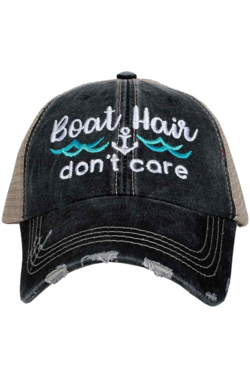 Boat Hair Don’t Care (NEW WAVES) Wholesale Trucker Hats
