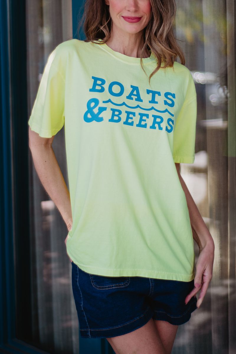 Boats & Beers Wholesale Graphic Tee Women's