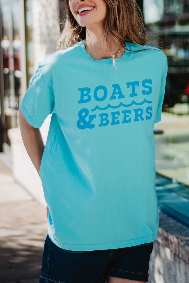 Boats & Beers Wholesale Graphic Tee Women's