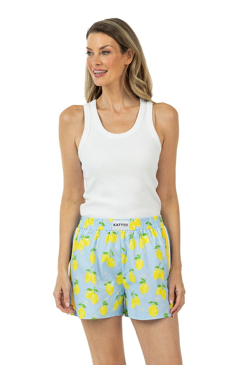 Zesty Lemons Wholesale Boxers Female
