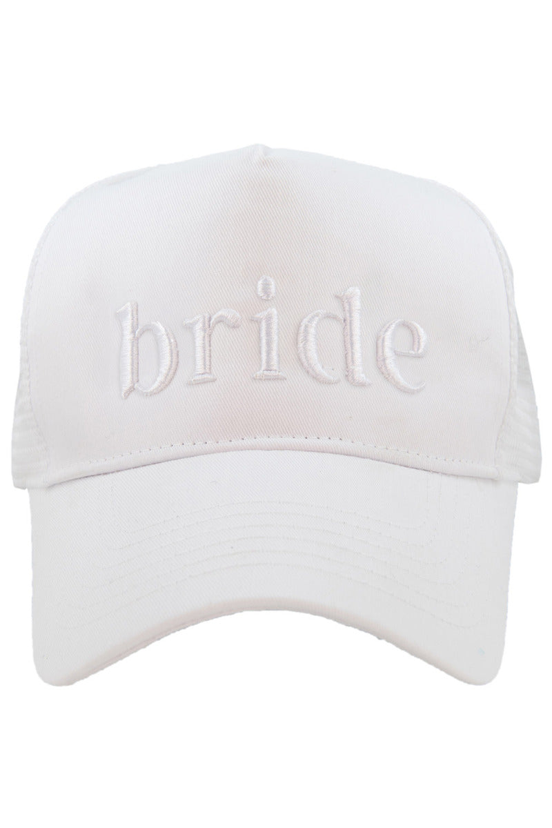 Bride Wholesale 3-D Embroidered Trucker Hat