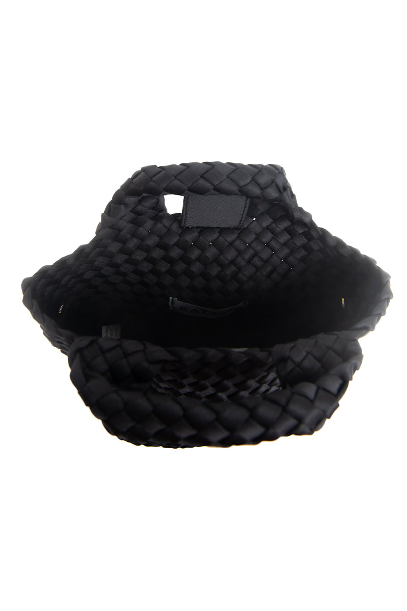 Black Wholesale Neoprene Crossbody Bucket Bag
