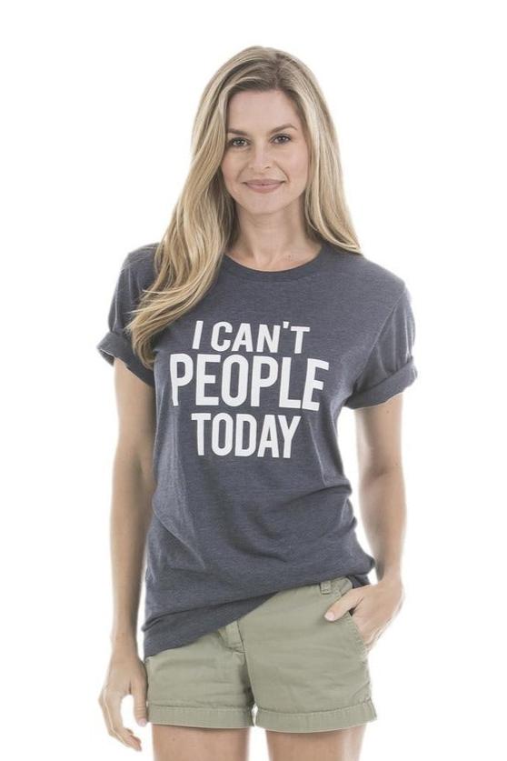 Women's I Cant People Today Wholesale T-Shirt