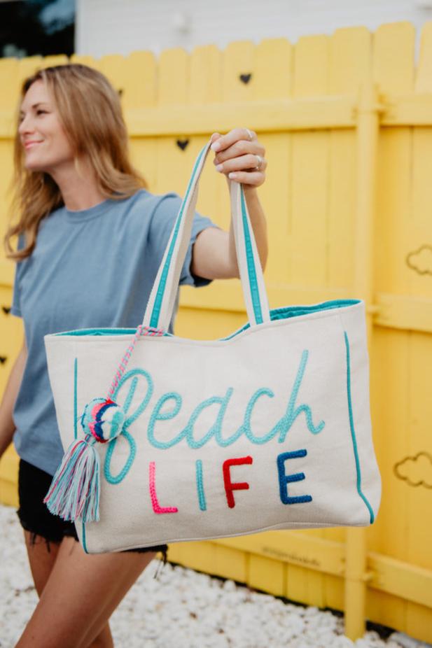 Wholesale Beach Life Tote Bag or Handbag