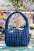 Navy Wholesale Oversized Quilted Hobo Tote Bag