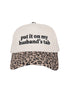 Put It On My Husband's Tab Wholesale Vintage Baseball Hat