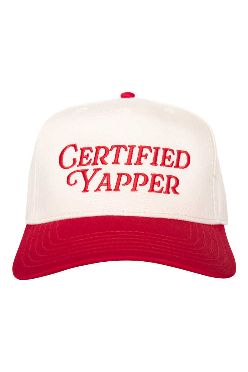 Certified Yapper Wholesale Two-Toned Vintage Hat