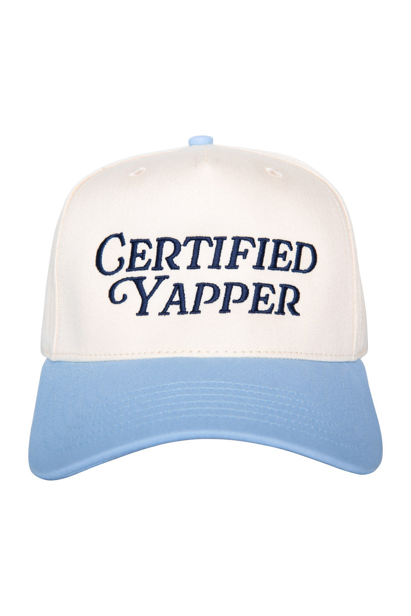 Certified Yapper Wholesale Two-Toned Vintage Hat