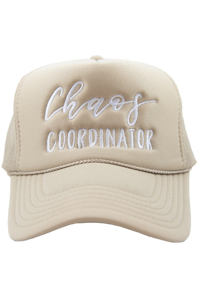 Chaos Coordinator Wholesale Cute Foam Trucker Hat