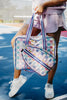 Multicolored Checker Wholesale Pickleball Bag