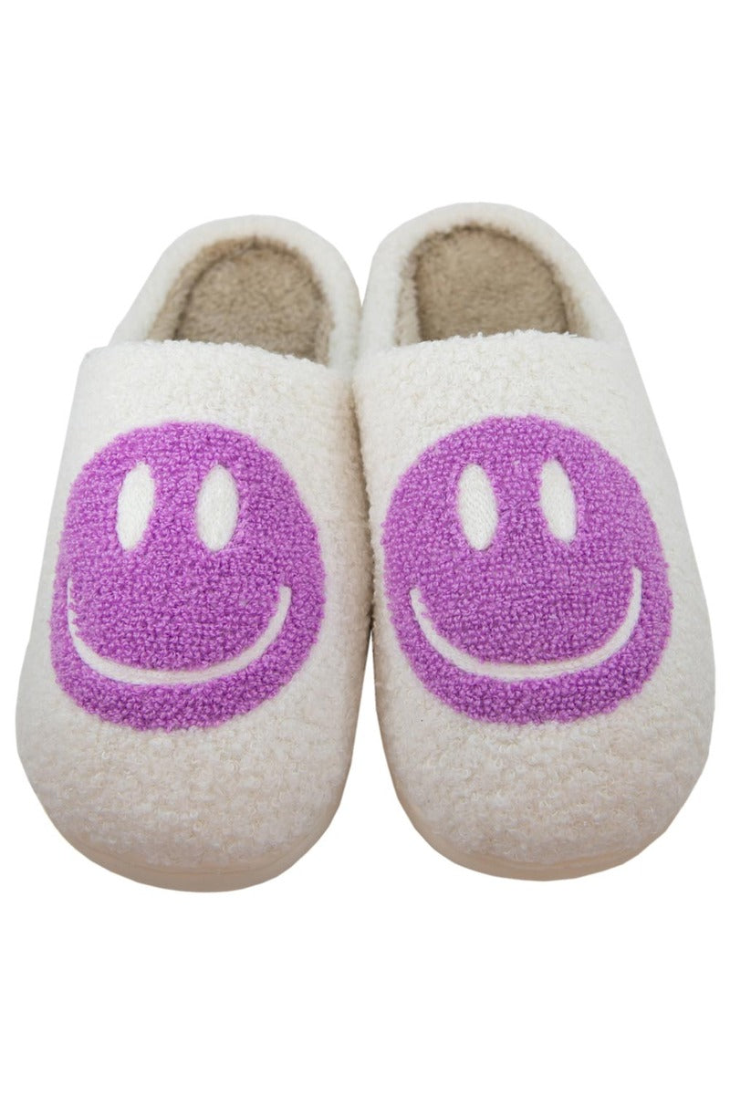 Orchid Wholesale Happy Face Slippers for Women