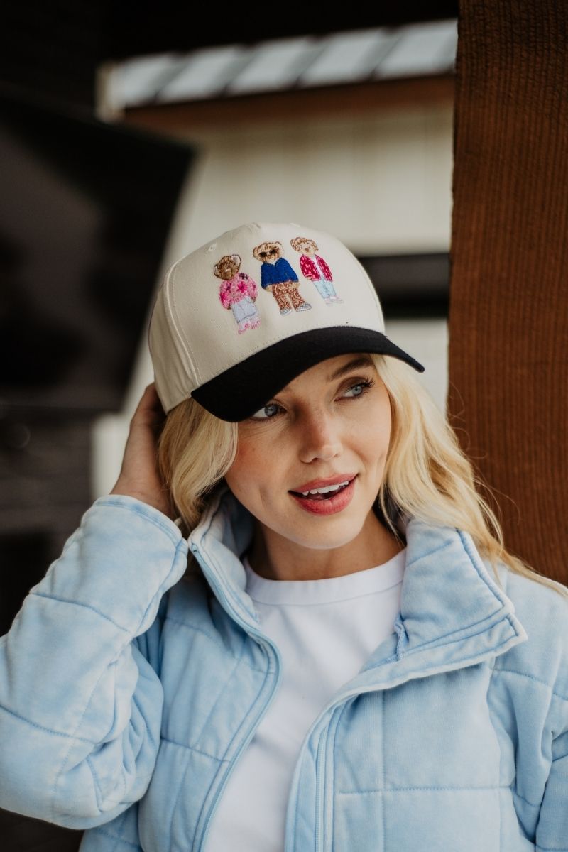 Teddy Bears Wholesale Vintage Trucker Hats