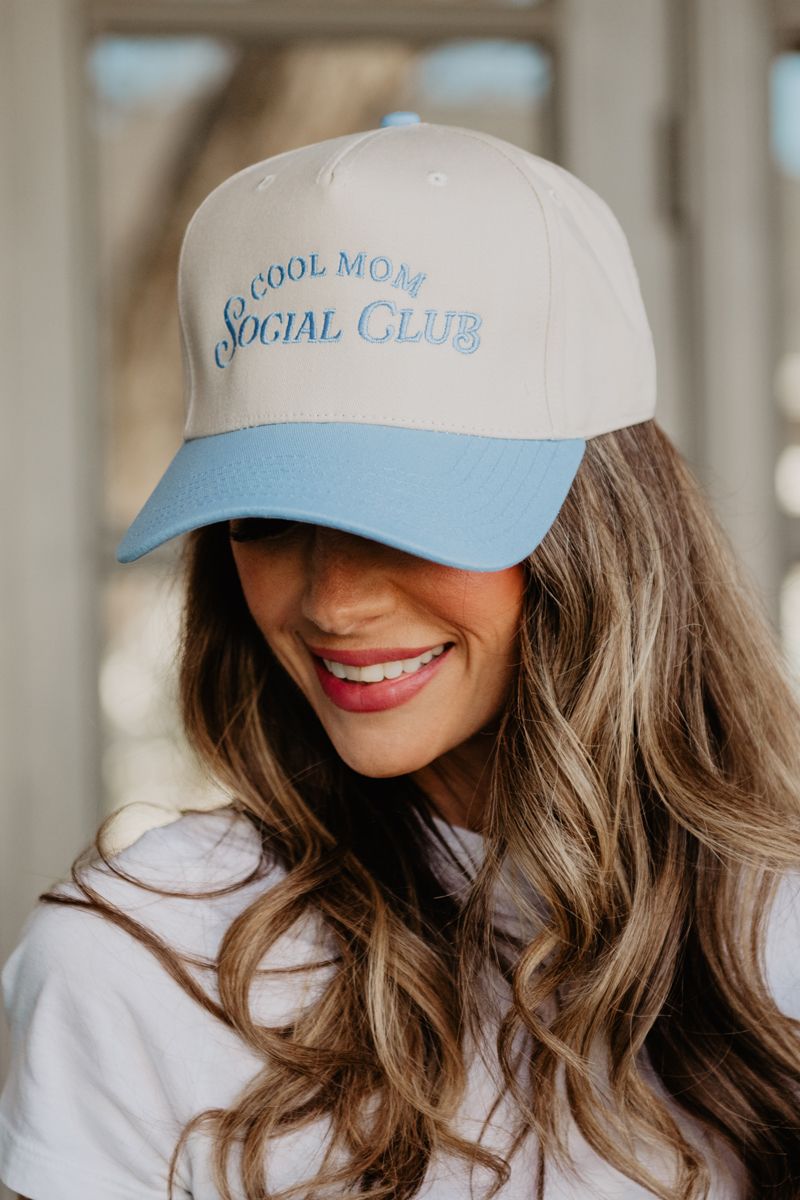 Cool Mom Social Club Wholesale Two-Toned Vintage Hat