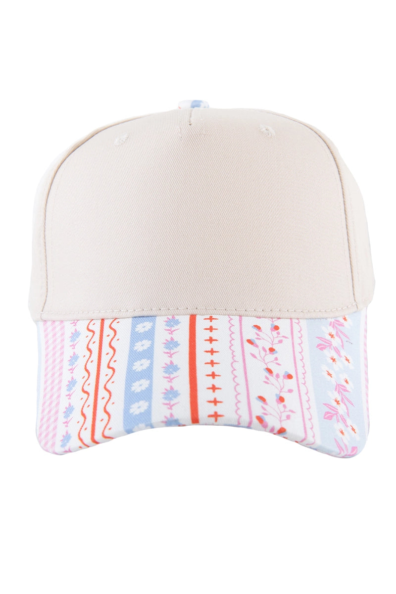 Cottage Bouquet Wholesale Two-Tone Hats